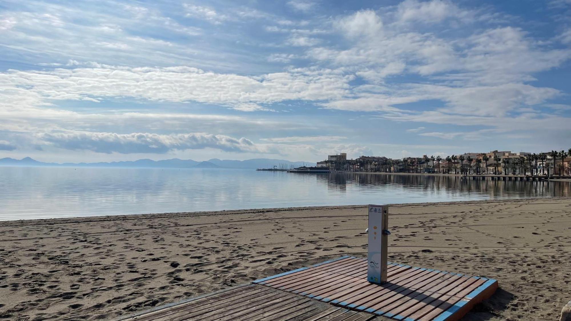 Charming Beachfront Apartment Murcia Ngoại thất bức ảnh
