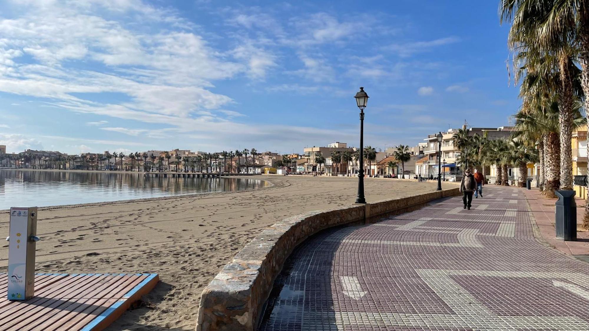 Charming Beachfront Apartment Murcia Ngoại thất bức ảnh