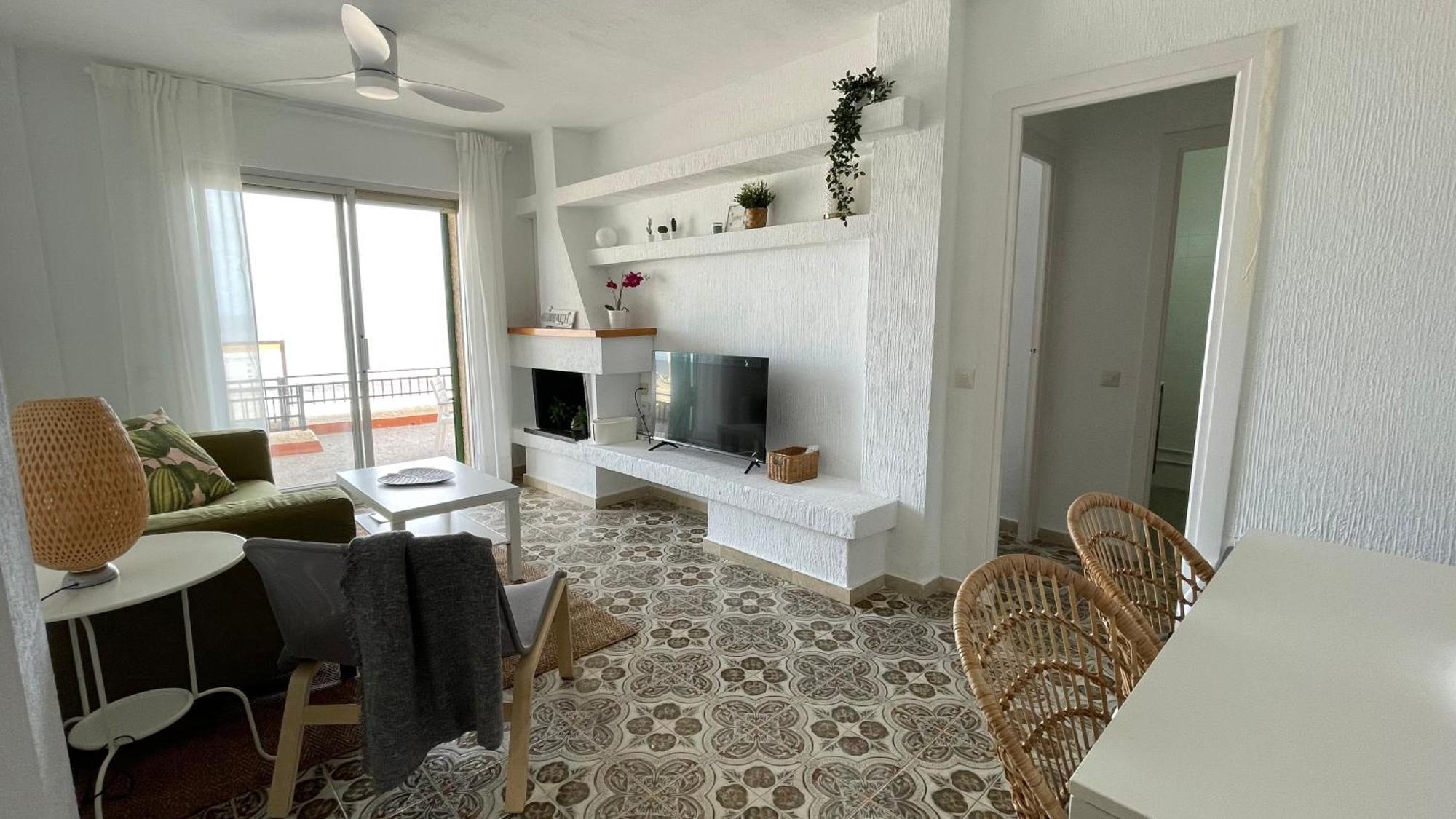 Charming Beachfront Apartment Murcia Ngoại thất bức ảnh