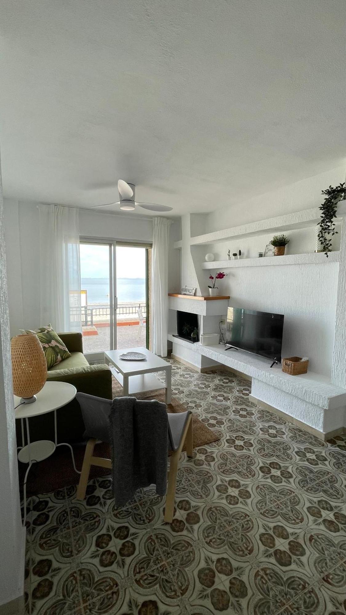 Charming Beachfront Apartment Murcia Ngoại thất bức ảnh