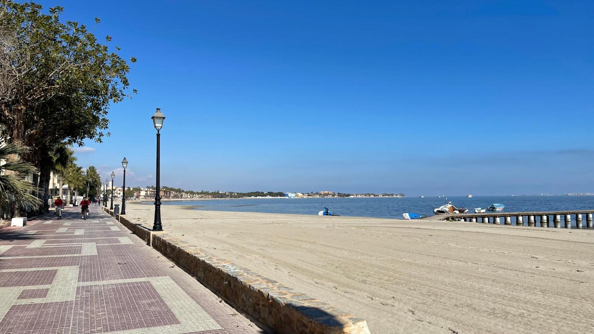 Charming Beachfront Apartment Murcia Ngoại thất bức ảnh